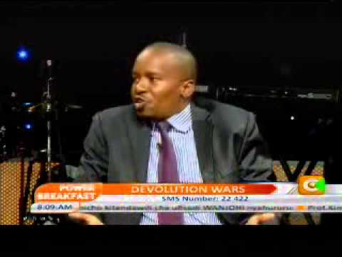 Power Breakfast Interview with Kindiki Kithure-Tharaka-Nithi,Senator Prt 2