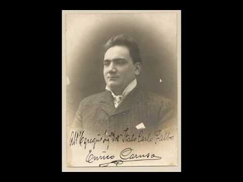 Enrico Caruso - Donizetti: Deserto in terra (1908)