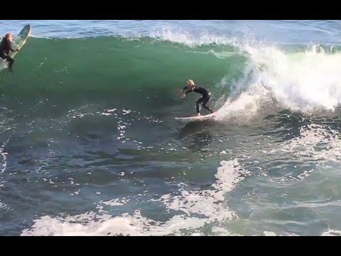 Santa Cruz, CA surfing steamer lane - August 27, 2011