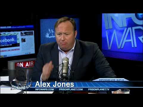 The Alex Jones Show - Tuesday, August 27, 2013 (Full Show): Paul Craig Roberts, Noel Sharkey