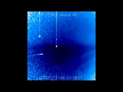 3MIN News November 24, 2013 COMETS ISON IN THE SOLAR WIND