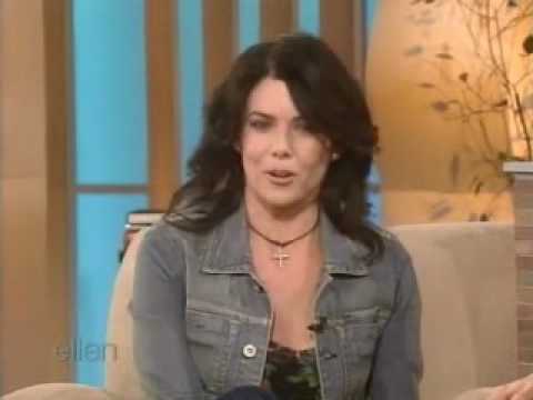 Lauren Graham on The Ellen Degeneres Show 8th February 2005 Part 1/2