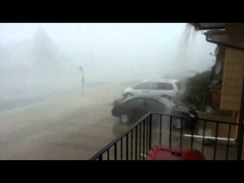 Storm on July 17, 2013 in Lethbridge, AB.