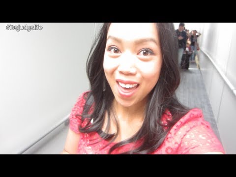 CELEBRITY ON OUR PLANE!! - July 31, 2013 -  itsJudysLife Vlog