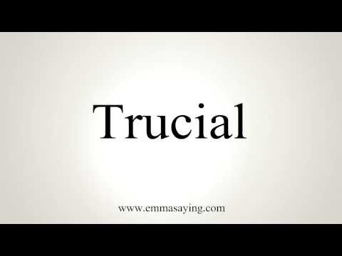 How to Pronounce Trucial