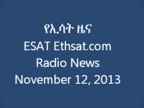 Ethsat.com ESAT Radio News November 12 2013 Ethiopia