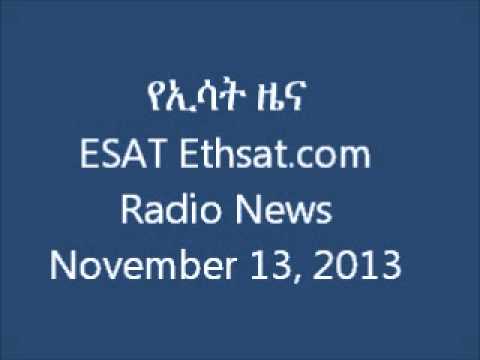 Ethsat.com ESAT Radio News November 13 2013 Ethiopia