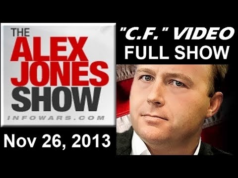 The Alex Jones Show(VIDEO Commercial Free) Tuesday November 26 2013: Biometric Police State