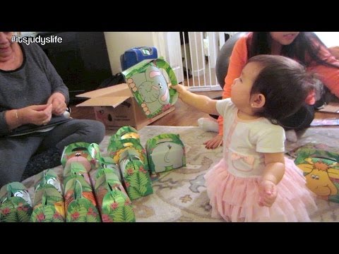 1st Birthday Party Favors! - October 12, 2013 - itsJudysLife Vlog