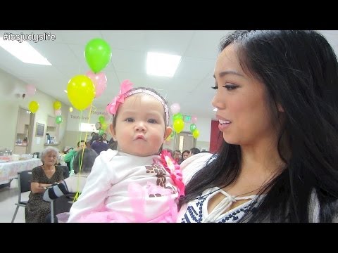 Julianna's 1st Birthday Party! - October 13, 2013 - itsJudysLife Vlog