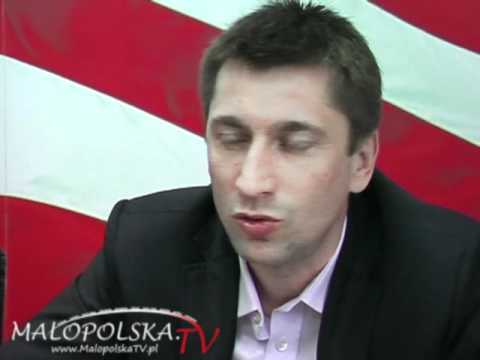 www.MalopolskaTV.pl Piotr Giza w Cracovii