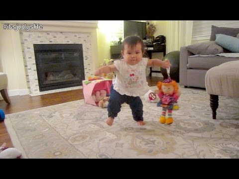 JULIANNA IS WALKING!!! - September 22, 2013 - itsJudysLife Vlog