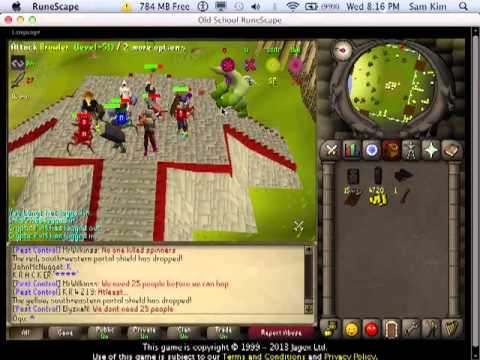 Runescape 2007 - LEARN 2 PEST CONTROL! | Best XP in the game