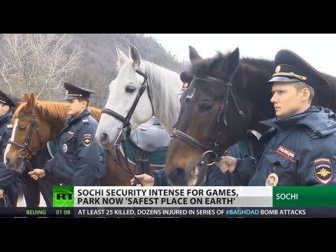 Safety First: AA missiles, high-tech gear, cossacks protect Sochi Olympics