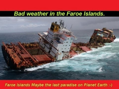 Bad weather in the Faroe Islands :-)