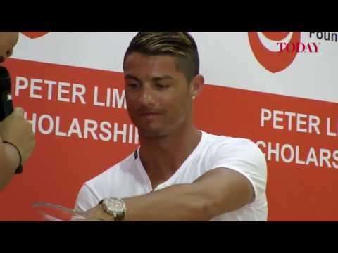 Cristiano Ronaldo Interview In Singapore [HD 720p]