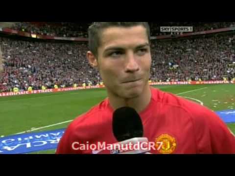 Cristiano Ronaldo ~ Interviews ~ Exclusive 16/05/09 ~ Manchester United Campeones 2009 ~ *HD*