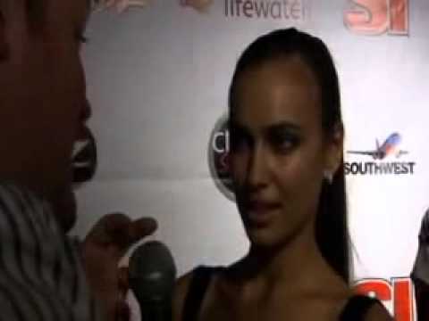 Some Field Interviews of Cristiano Ronaldo Girlfriend Irina Shayk