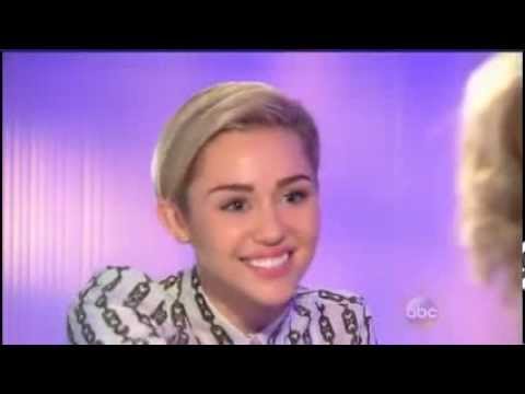 Miley Cyrus interview with Barbara Walters for 'Most Fascinating People' of 2013.