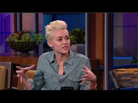 Miley Cyrus Interview On The Tonight Show with Jay Leno (30th January 2014)