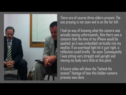 Apostasy Trial - Part 3 Jehovah's Witness judicial committee recorded