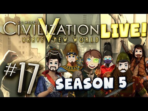 Civ 5 Live Part 17 - The Space Race