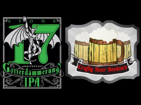 Stone 17th Anniversary Götterdämmerung IPA (German DIPA?!) | Crafty Beer Reviews: Episode #177