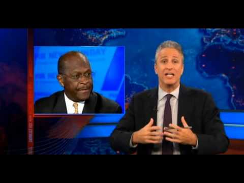 Jon Stewart dismantles Herman Cain's anti-mosque argument