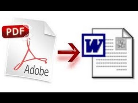 كيف تحول ملفات PDF إلى Word بدون إستخدام برامج