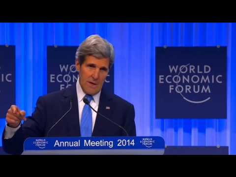 Secretary Kerry Delivers Remarks at the World Economic Forum