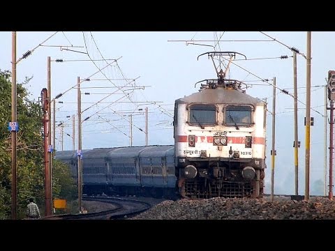 500th UPLOAD !! AJNI WAP7 GKP LTT LHB HYBRID ST KABIR DHAM EXPRESS BLASTING THROUGH BHADBHADA GHATS