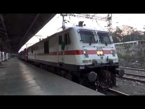 History Created!!! First Time AJNI WAP-7 Hauled 12152 Samarsata Express Enter Mumbai CR!!!!