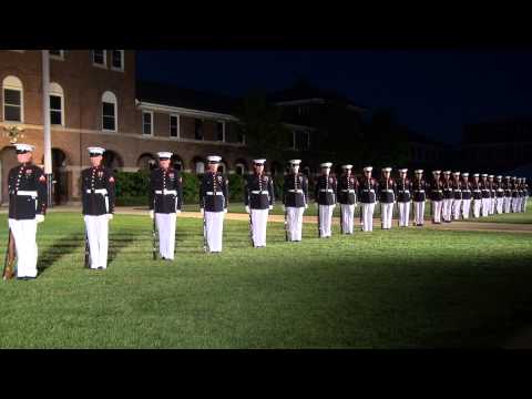 United States Marine Corps Silent Drill Platoon 2013