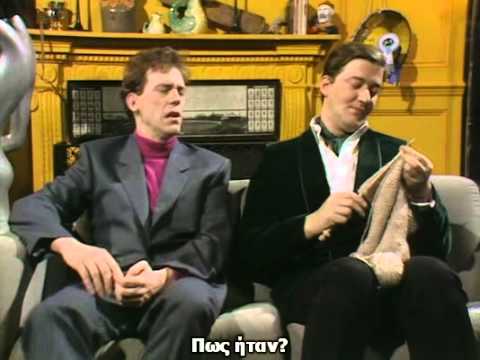 A bit of Fry and Laurie - Paul Eddington / Sketch 2 - Greek subtitled