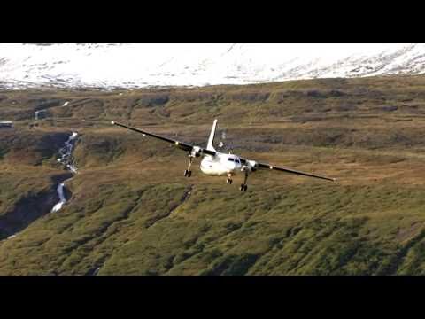 Extreme Airport Approach in Iceland! (HD)