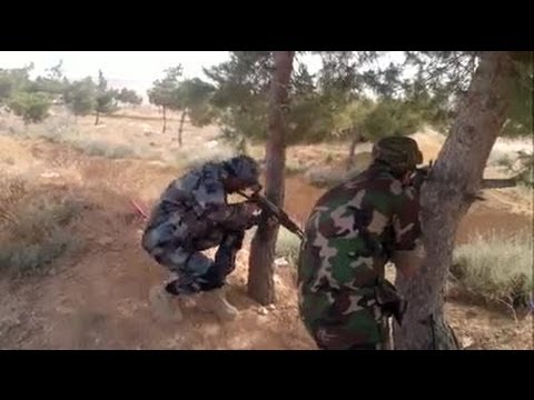 Compilation Of Shia Militants In Action On Syria Battleground | Syrian Civil War