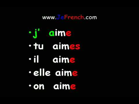 French language learning: video 1 French language learning