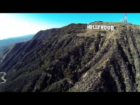 Hollywood Sign Aerial Views - DJI Phantom