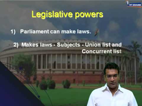 Civics - 1. Union Legislature