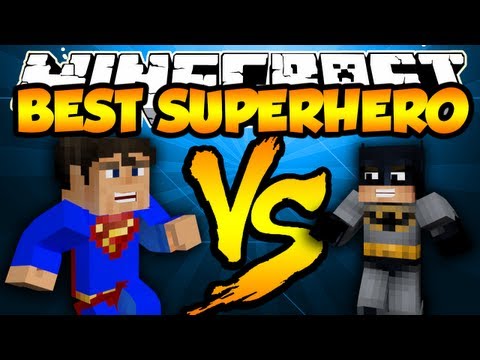 Best Minecraft Superhero Mod - Superman Vs Batman - Mod VS Mod!