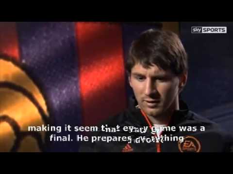 Lionel Messi   Interview With Sky Sports 2012   English subtitles