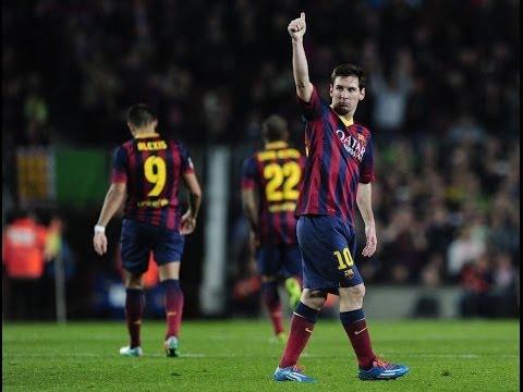 Lionel Messi vs Rayo Vallecano | La Liga | 15/2/14 | HD