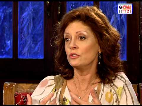 Rajeev Masand interview with Susan Sarandon