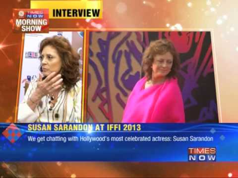 Susan Sarandon at IFFI 2013