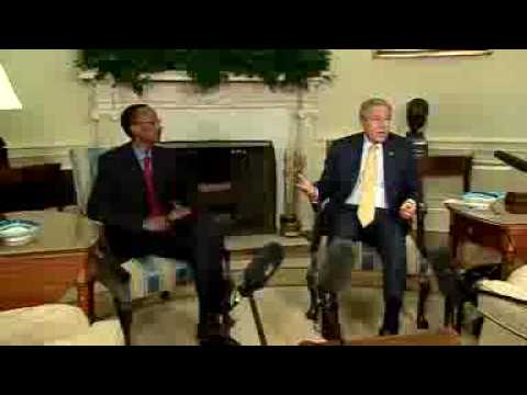 President of Rwanda & President Bush 2006/5/31