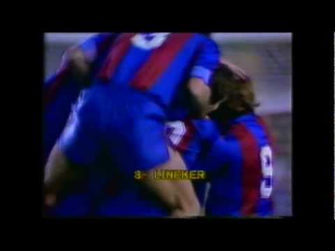 Barcelona - Real Madrid 3 - 2  (El día de Gary Lineker) 31.01.87