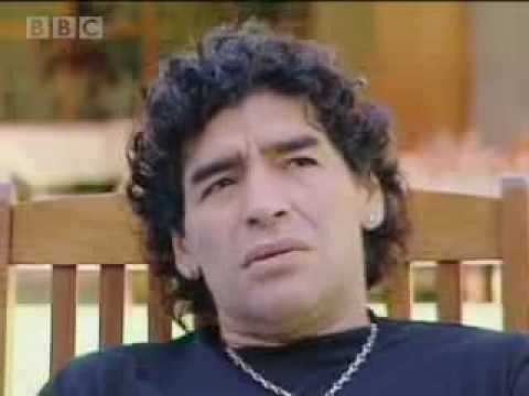 Diego Maradona discusses  'Hand of God' World Cup goal - BBC