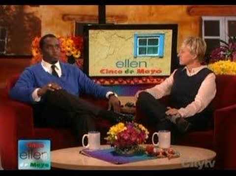 Sean Combs on Ellen - Part 1