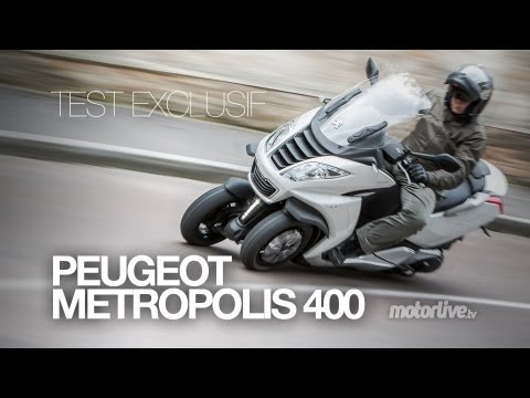 TEST EXCLUSIF | Peugeot Metropolis 400i, 3 roues made in France!