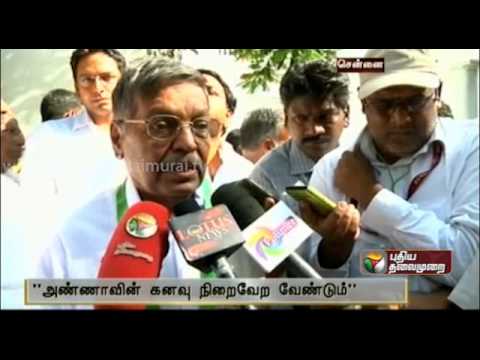 Panruti Ramachandran to campaign for AIADMK in Lok Sabha polls